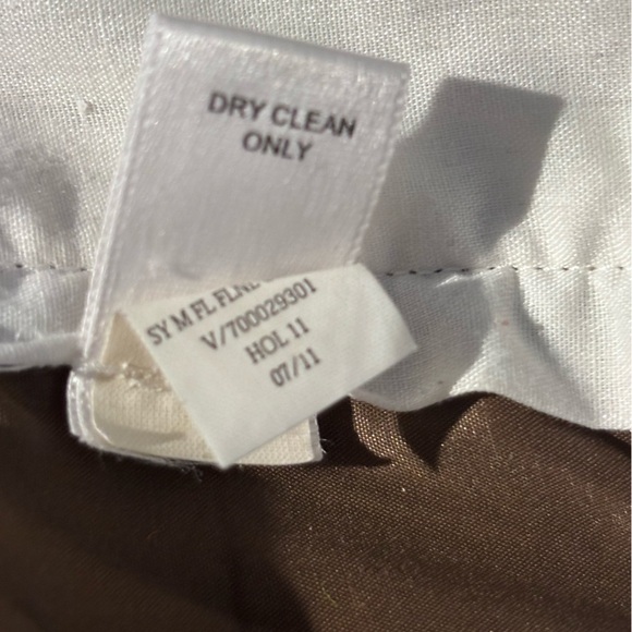 Banana Republic The Martin Fit Brown Herringbone Wool Blend Dress Pants Size 6 - Picture 11 of 12